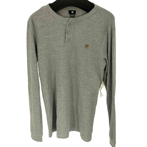 ディーシー DC サーマル ヘンリーネック L/S Tシャツ メンズ JPN:M