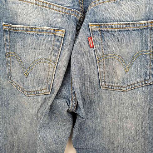リーバイス Levis 501 ボタンフライ ストレート デニム パンツ レディース W24 L32