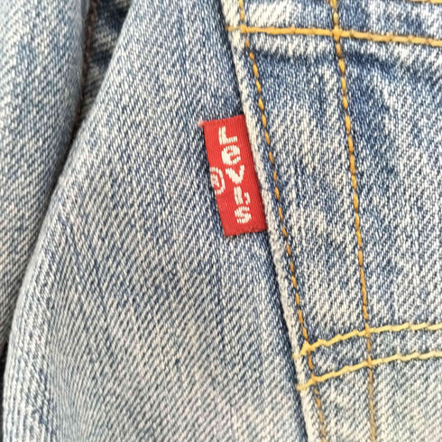 リーバイス Levis 501 ボタンフライ ストレート デニム パンツ レディース W24 L32