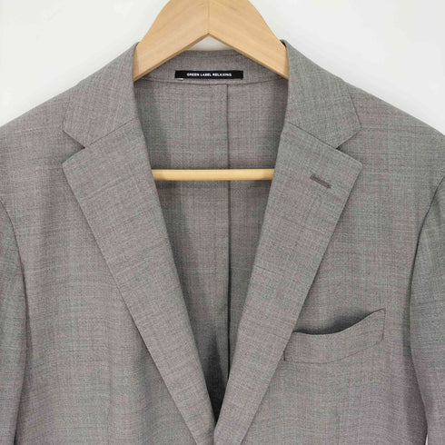 ユナイテッドアローズグリーンレーベルリラクシング UNITED ARROWS green label relaxing シングルブレスト テーラード ジャケット メンズ JPN:48