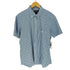 ランズエンド LANDS END シアーサッカー S/S ストライプ シャツ メンズ import:L