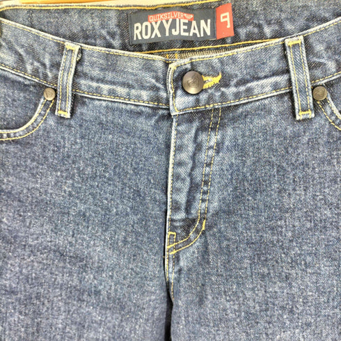クイックシルバー Quiksilver USA製 ROXY JEANS ジップフライデニム レディース 9