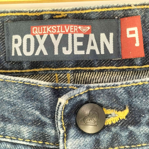 クイックシルバー Quiksilver USA製 ROXY JEANS ジップフライデニム レディース 9