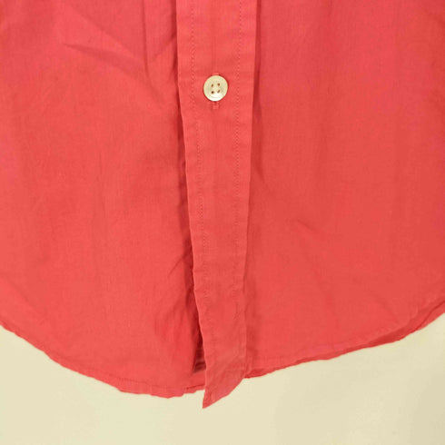 ポロラルフローレン POLO RALPH LAUREN ポニー刺繍 コットンレギュラーカラーシャツ レディース import:XS