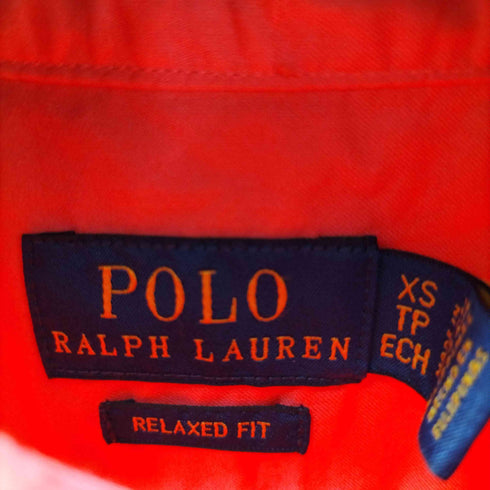 ポロラルフローレン POLO RALPH LAUREN ポニー刺繍 コットンレギュラーカラーシャツ レディース import:XS