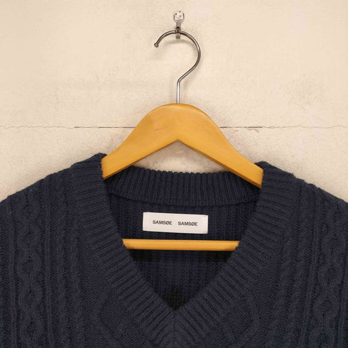 SAMSOE SAMSOE V-NECK SWEATER import レディース S