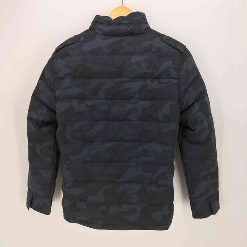フィールドドリーム field/dream 迷彩柄 フラップポケット スタンドカラー ダウン ジャケット メンズ JPN:L