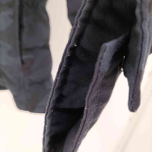 フィールドドリーム field/dream 迷彩柄 フラップポケット スタンドカラー ダウン ジャケット メンズ JPN:L