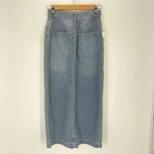 スピックアンドスパン Spick and Span ヒッコリーペンシルロングスカート レディース 34
