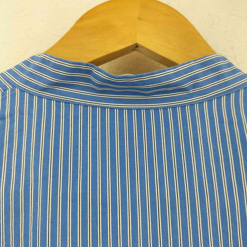 ユニクロプラスジェイ UNIQLO+J ストライプバンドカラーシャツ レディース JPN:L