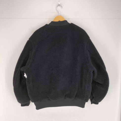 スライ SLY REVERSIBLE BOA BOMBER JACKET 花刺繍カスタム レディース