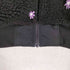 スライ SLY REVERSIBLE BOA BOMBER JACKET 花刺繍カスタム レディース