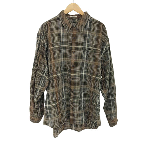 riscatto 香港製 ジャガードチェックシャツ メンズ JPN:XL