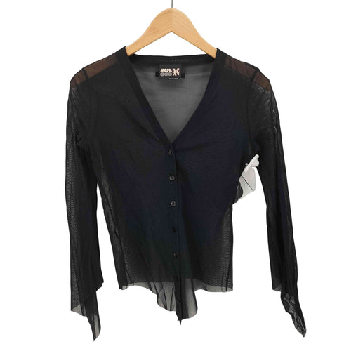 ジページェバイジャンポールゴルチエ JPG by GAULTIER 袖口デザイン パワーネット カーディガン レディース