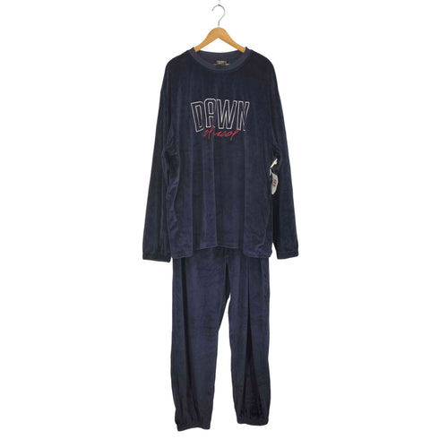 LOS ANGELS TERRITORY dawn of proof b-boy B系 ビッグサイズ ベロア スウェット パンツ セットアップ メンズ 4XL