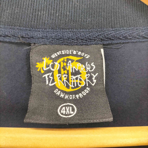 LOS ANGELS TERRITORY dawn of proof b-boy B系 ビッグサイズ ベロア スウェット パンツ セットアップ メンズ 4XL