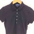 ポロラルフローレン POLO RALPH LAUREN SLIM FIT 襟 畔編み フレンチスリーブポロシャツ レディース import:XS