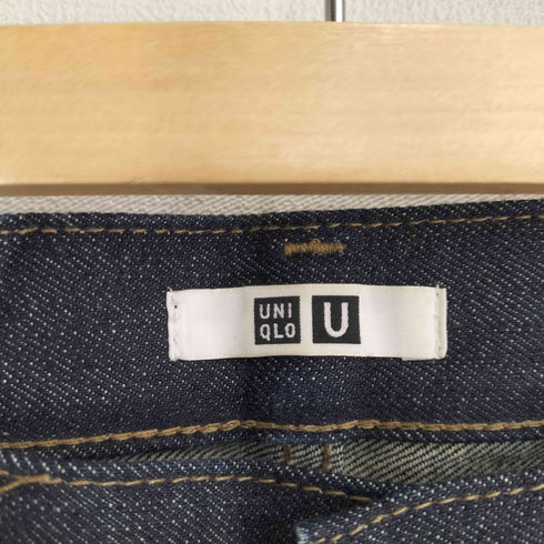 ユニクロユー UNIQLO U セルビッジレギュラーフィットジーンズ メンズ 30