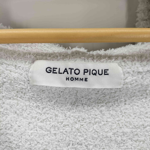 ジェラートピケオム Gelato Pique Homme ベビモコブロックボーダーパーカ セットアップ メンズ M