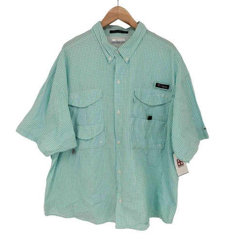 コロンビア Columbia PFGシャツ super bonehead ギンガムチェック メンズ import:XXL