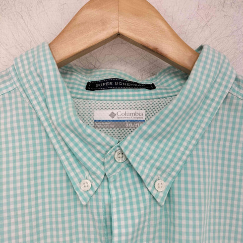 コロンビア Columbia PFGシャツ super bonehead ギンガムチェック メンズ import:XXL