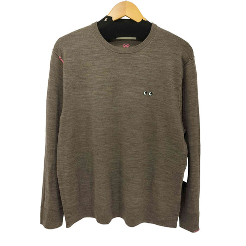 ユニクロ UNIQLO メリノクルーネックセーター ブラウン XXLサイズ レディース JPN:XXL