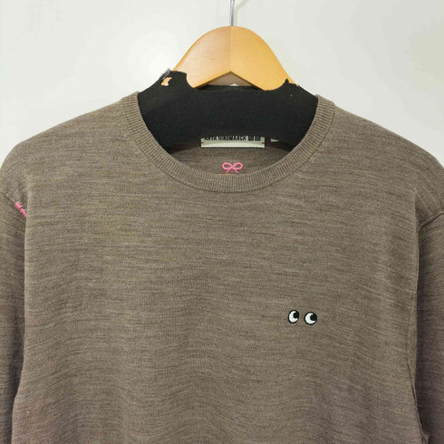 ユニクロ UNIQLO メリノクルーネックセーター ブラウン XXLサイズ レディース JPN:XXL