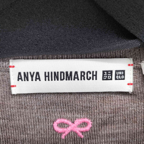 ユニクロ UNIQLO メリノクルーネックセーター ブラウン XXLサイズ レディース JPN:XXL