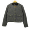 ザラ ZARA ブークレショートジャケット クロップド レディース import:L