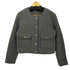 ザラ ZARA ブークレショートジャケット クロップド レディース import:L