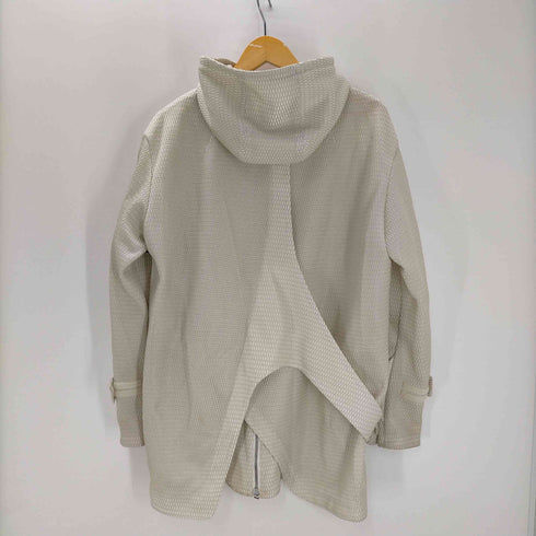 ハトラ hatra 20SS Equilibre Parka 8R アシンメトリーデザイン ハイネック ジップアップ パーカー メンズ JPN:2