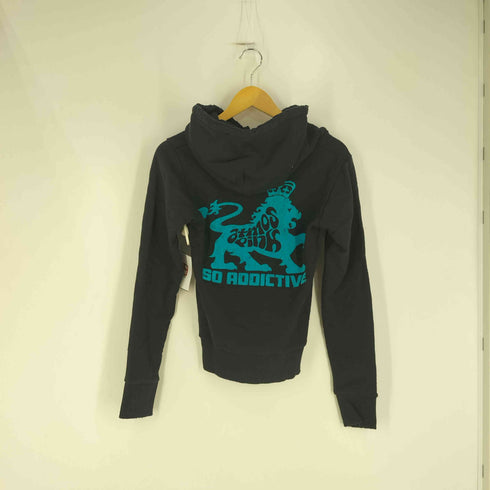 アトモスピンク ATMOS PINK 24AW Flocky Print Hoodie レディース FREE