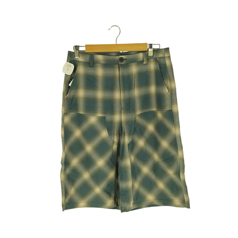 アトモスピンク ATMOS PINK 25SS Ombre Check Double Knee Half Pants BLUE レディース JPN:M