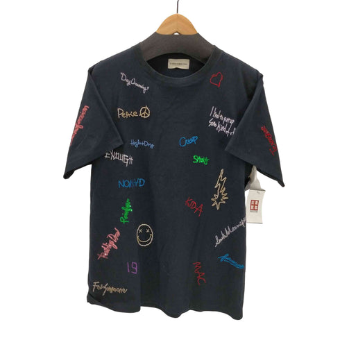 FORSOMEONE SCRIBBLE TEE スクリブル Tシャツ メンズ JPN:46