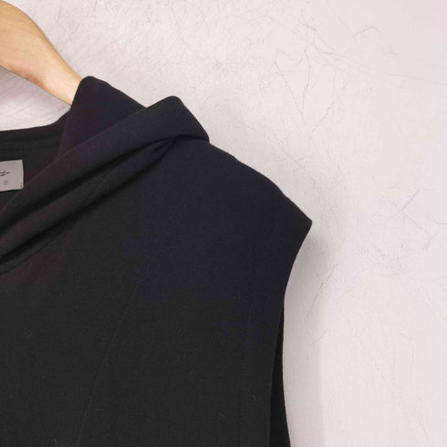 ヨウジヤマモトプールオム Yohji Yamamoto POUR HOMME Sleeveless Hooded Vest ジップアップ フーデッド ベスト メンズ JPN:3