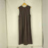 プロボーク provoke FAKELEATHER MAXI DRESS レディース FREE