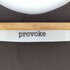 プロボーク provoke FAKELEATHER MAXI DRESS レディース FREE