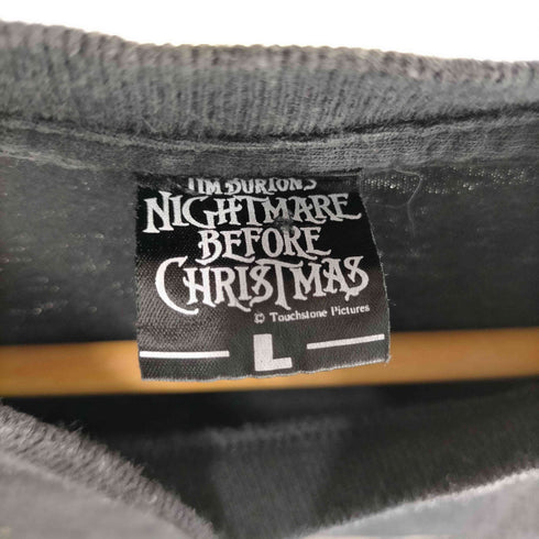 NIGHTMARE BEFORE CHRISTMAS USA製 Oogie Boogie キャラクタープリント Tシャツ メンズ import:L