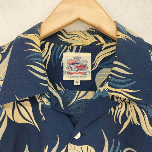 サンサーフ SUN SURF Duke Kahanamoku INDIGO SACRED GARDEN コットンレーヨン メンズ JPN:M