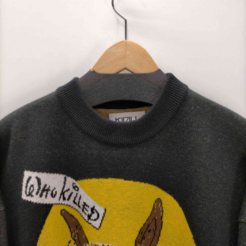 キディル KIDILL 24AW WHATEVER HAPPENED TO PUNK WHO KILLED BAMBI PULLOVER バンビ プルオーバー ニット メンズ FREE