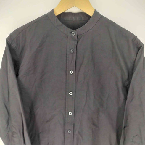 オニツカタイガー ONITSUKA TIGER 23AW バンドカラー L/S ブラウス レディース JPN:M