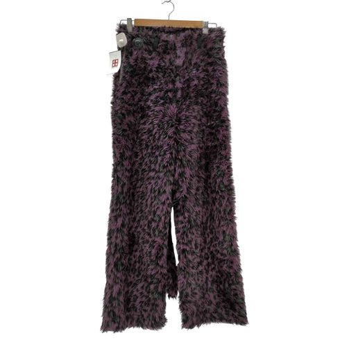 キディル KIDILL 24AW FAUX-FUR DEVIL PANTS フェイクファー デビル パンツ メンズ JPN:42