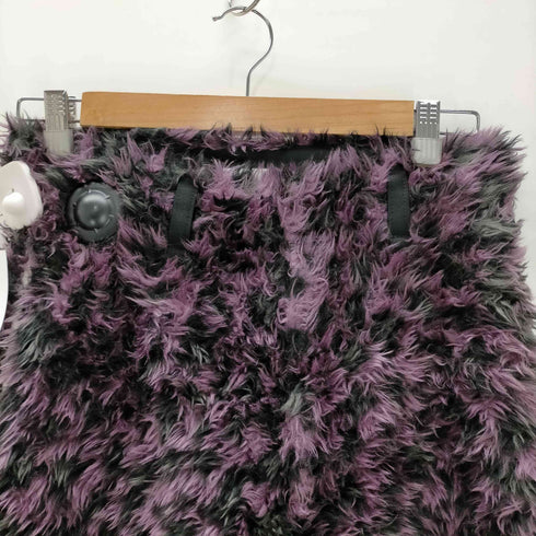 キディル KIDILL 24AW FAUX-FUR DEVIL PANTS フェイクファー デビル パンツ メンズ JPN:42