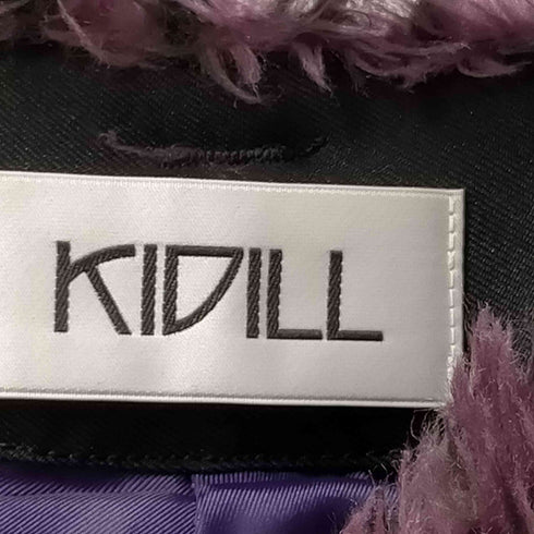 キディル KIDILL 24AW FAUX-FUR DEVIL PANTS フェイクファー デビル パンツ メンズ JPN:42