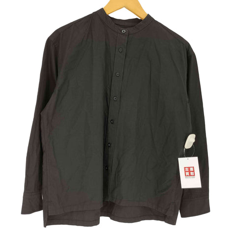 オニツカタイガー ONITSUKA TIGER 23AW バンドカラー L/S ブラウス レディース JPN:M