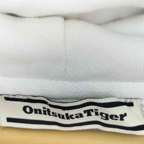 オニツカタイガー ONITSUKA TIGER プリント プルオーバー パーカー メンズ import:M