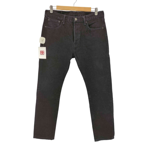 リーバイス Levis 501 ストレッチスキニーブラックデニムパンツ メンズ W34L32