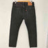 リーバイス Levis 501 ストレッチスキニーブラックデニムパンツ メンズ W34L32