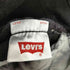 リーバイス Levis 501 ストレッチスキニーブラックデニムパンツ メンズ W34L32