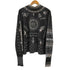 23AW rurumu tattoo motif highneck タトゥー モチーフ ハイネック ニット セーター メンズ JPN:L